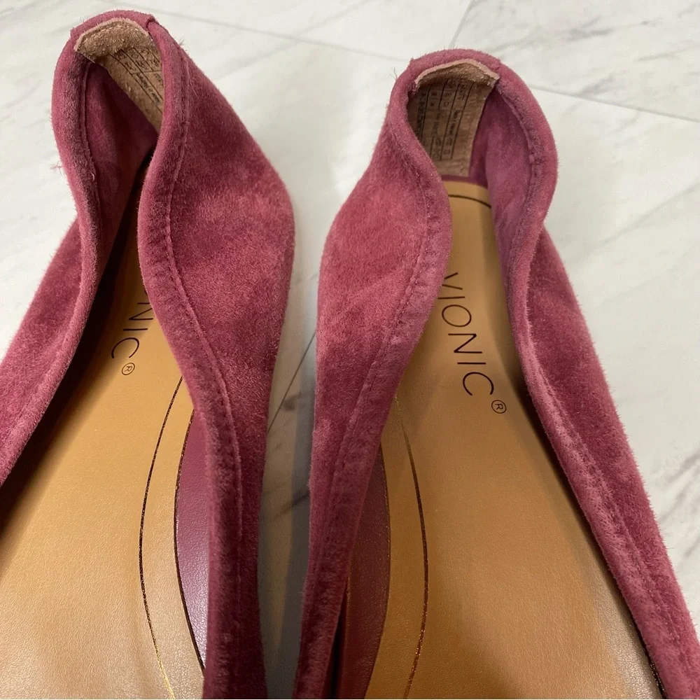 Vionic Callisto Suede Ballet Flat 7 1/2